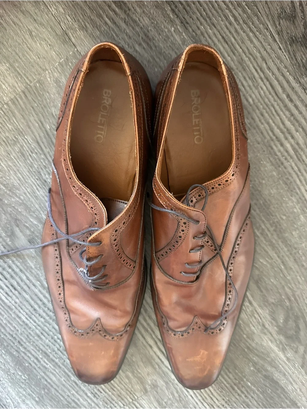 Broletto men’s wingtip